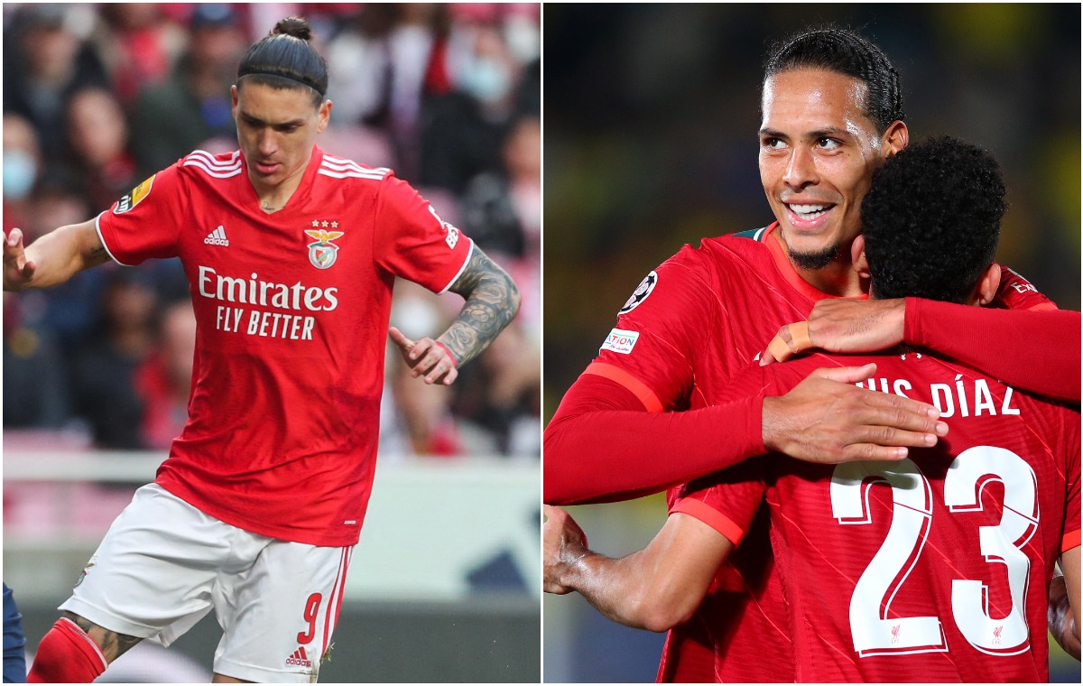 Darwin Nunez Virgil van Dijk