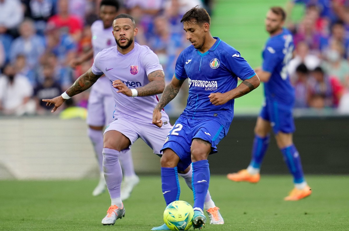 Depay Barcelona vs Getafe