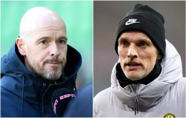 Erik ten Hag and Thomas Tuchel