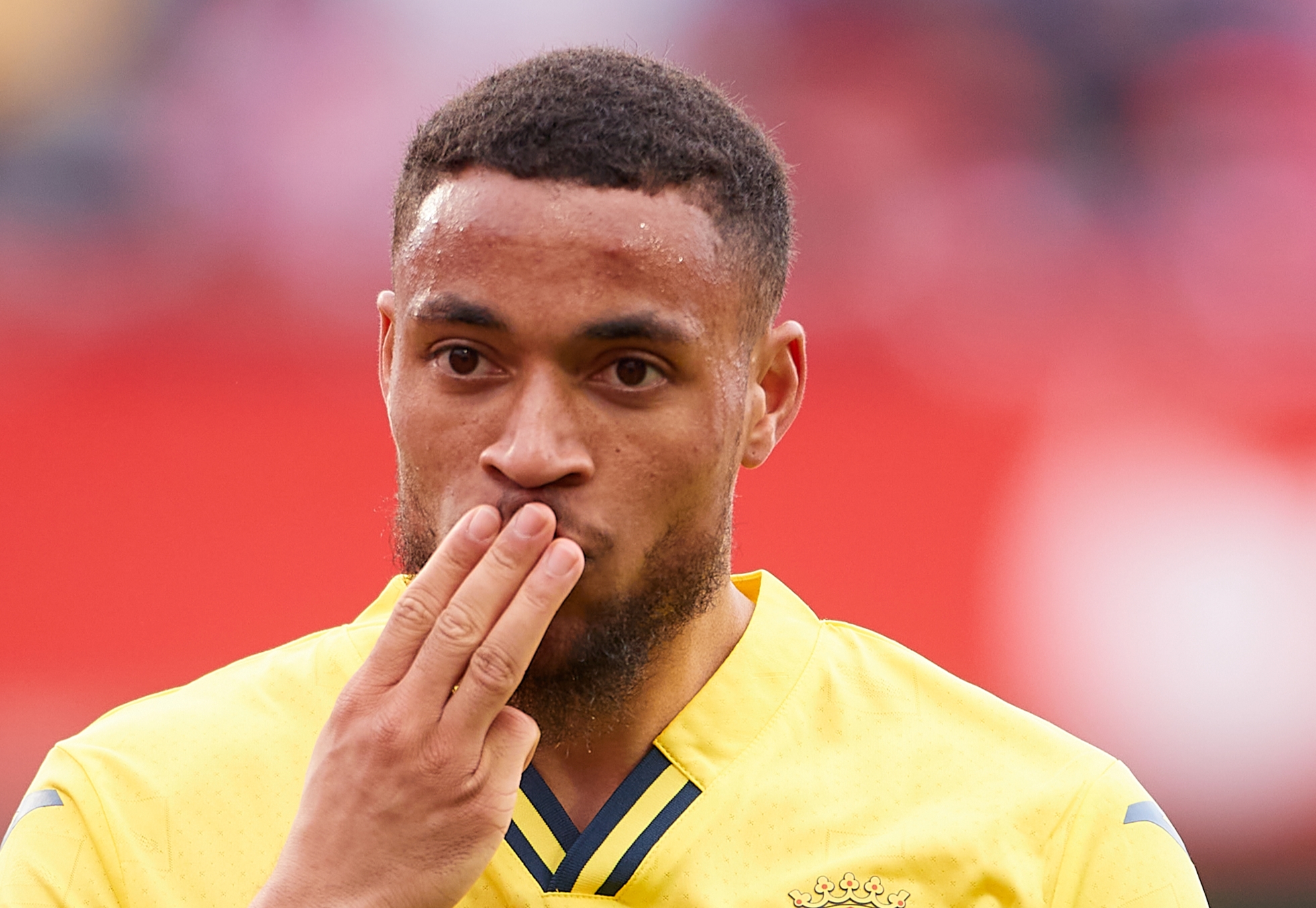 Arnaut Danjuma of Villarreal Liverpool