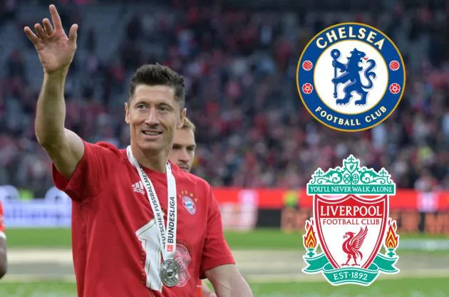 Lewandowski Chelsea Liverpool