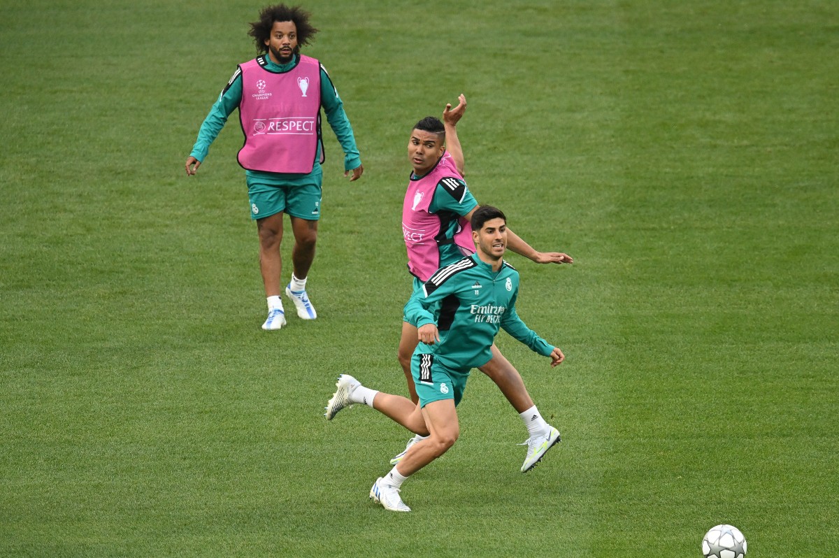 Marcelo Casemiro Asensio in training
