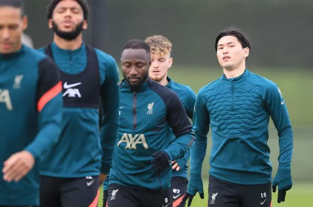 Naby Keita Takumi Minamino