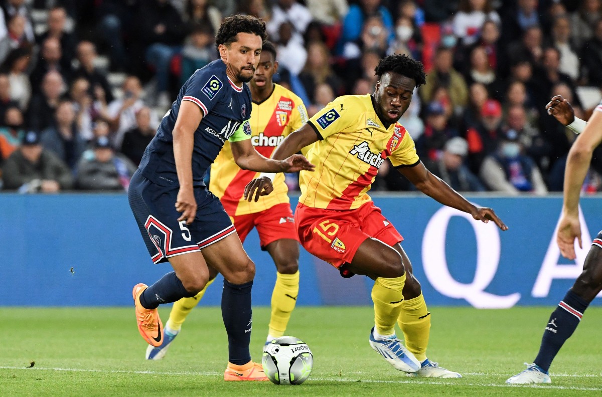 PSG Lens Marquinhos Kalimuendo