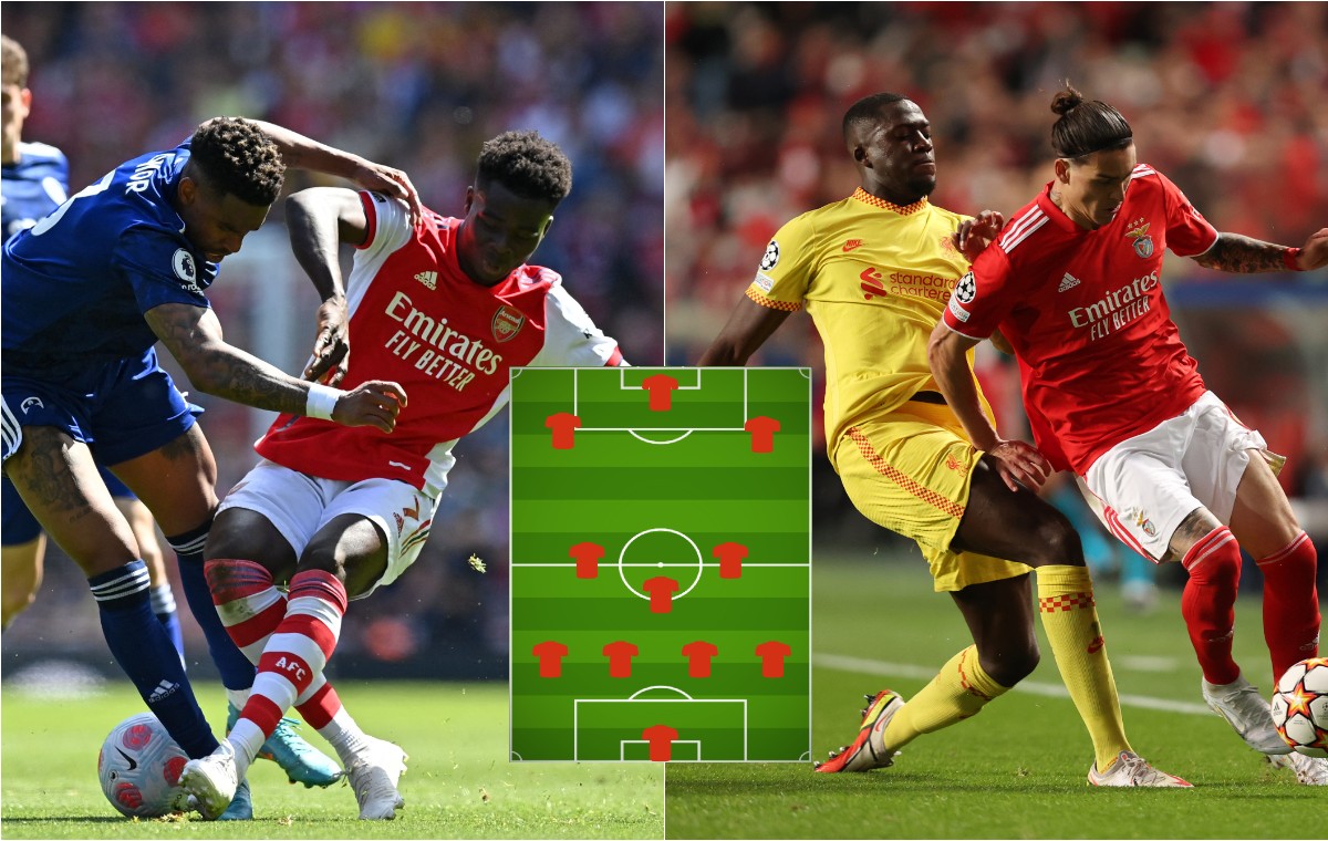 Saka Liverpool Nunez