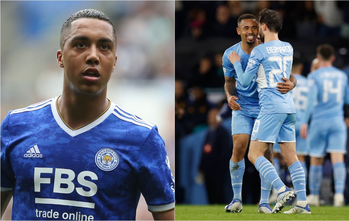 Youri Tielemans Gabriel Jesus Bernardo Silva