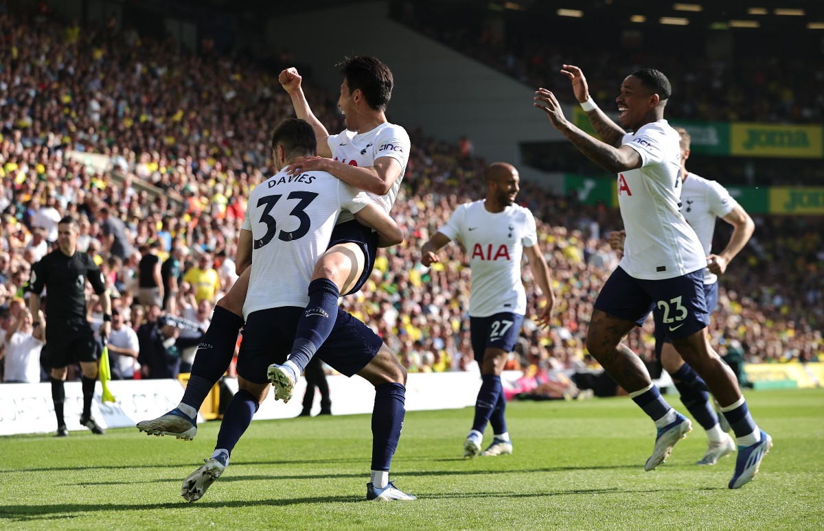 davies son tottenham norwich