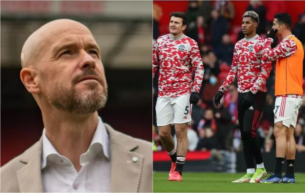 erik ten hag harry maguire marcus rashford cristiano ronaldo