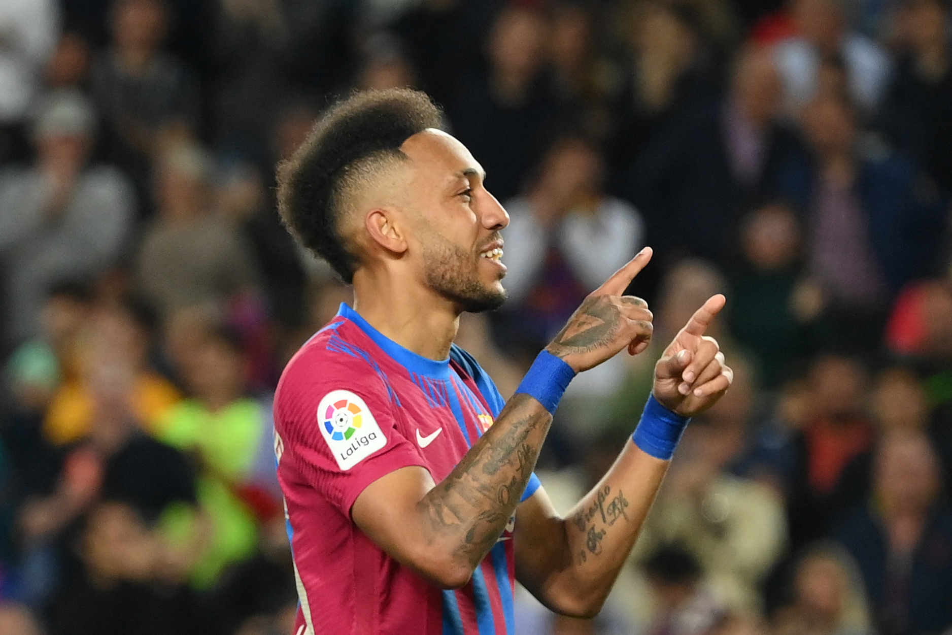 Pierre-Emerick Aubameyang of FC Barcelona
