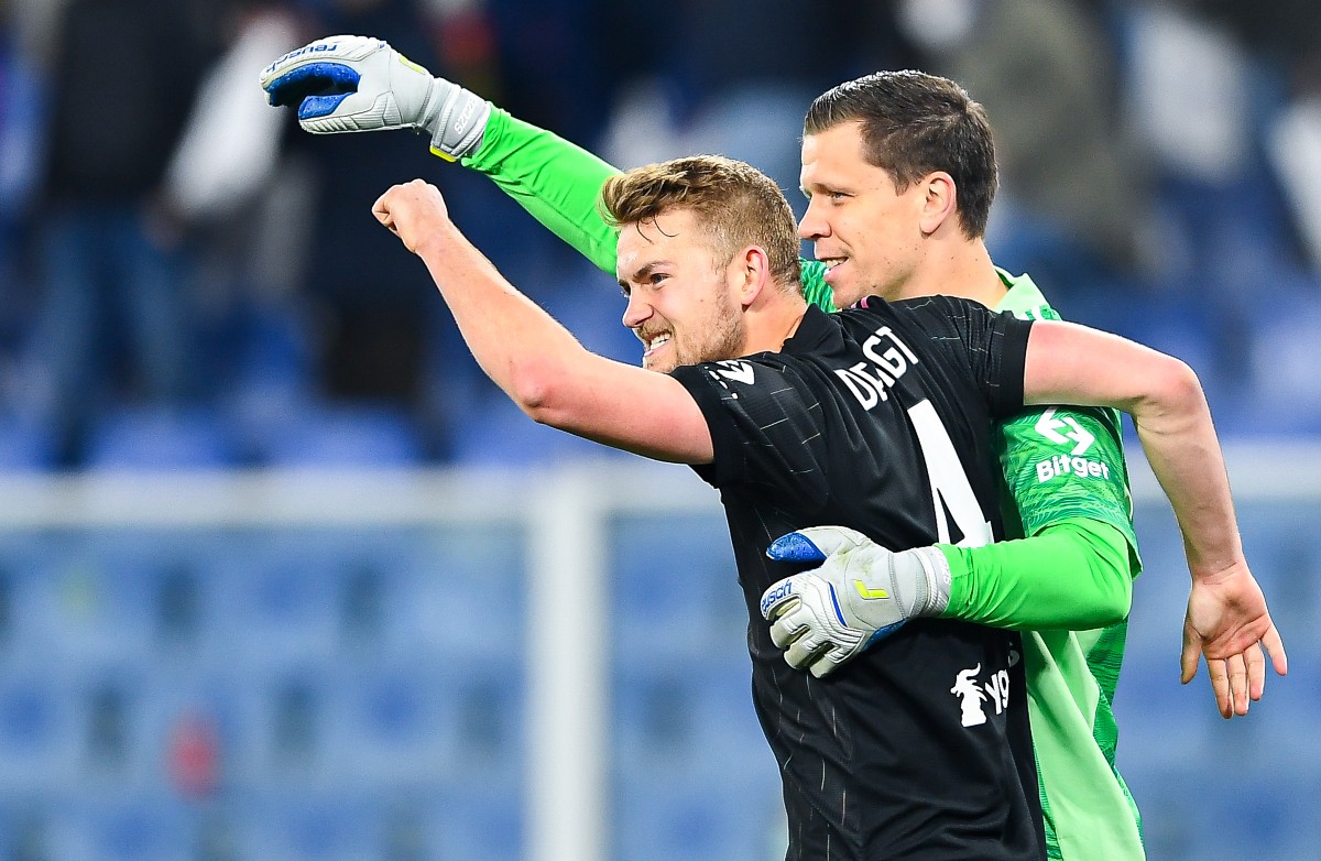 juventus de ligt and szczesny