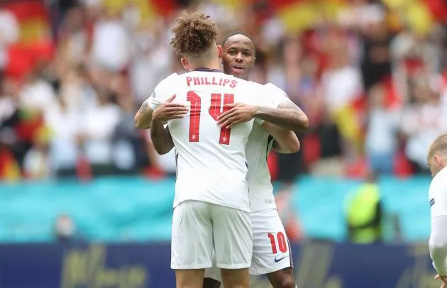 kalvin phillips england raheem sterling