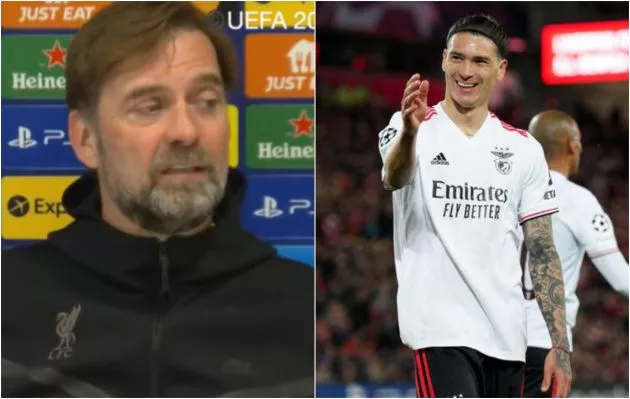 klopp nunez lfc benfica