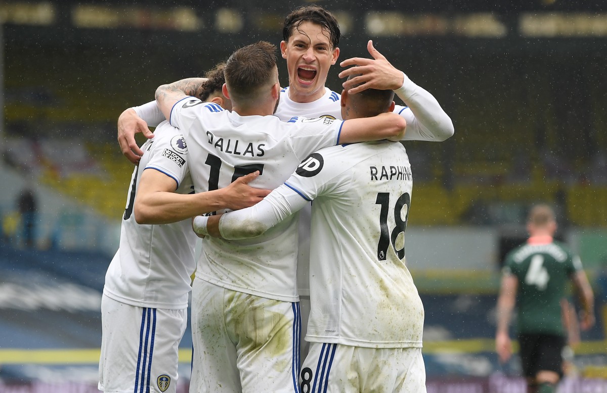 leeds tottenham dallas raphinha