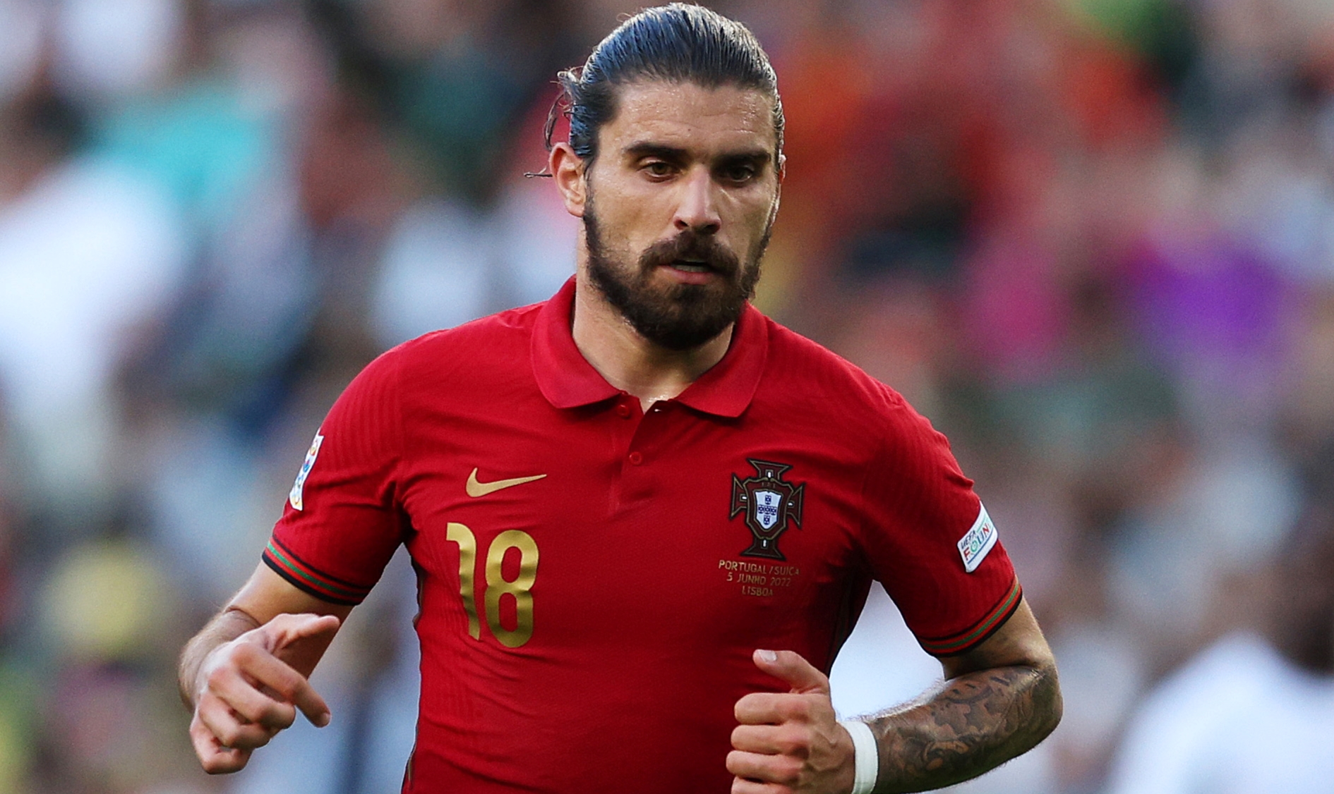 Ruben Neves of Portugal Man United