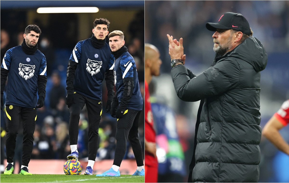 pulisic havertz werner klopp