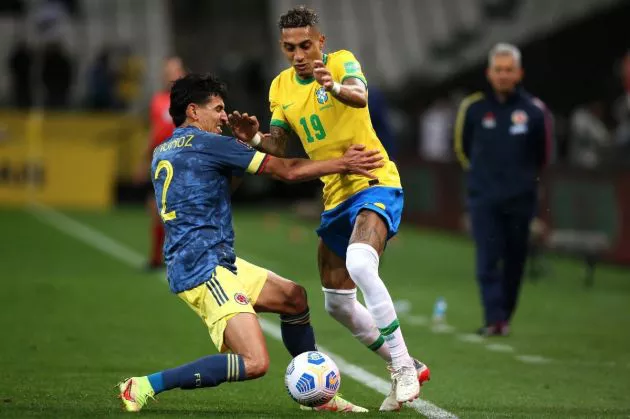 raphinha brasil colombia