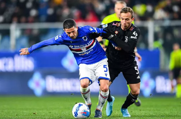 sampdoria juventus arthur melo