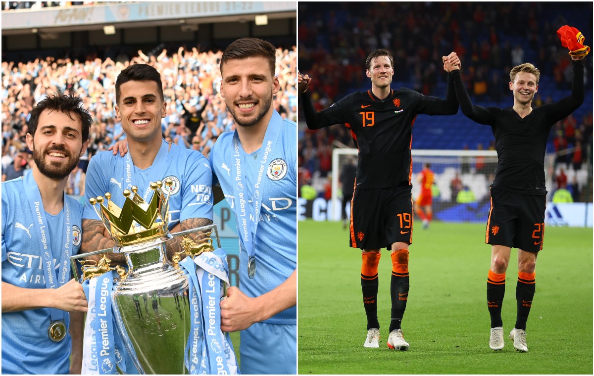 silva cancelo dias de jong