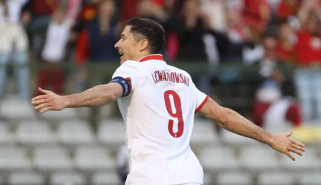 Robert Lewandowski of Bayern Munich
