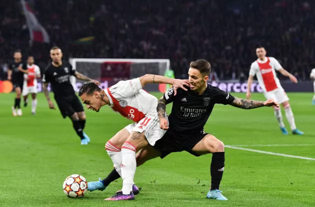 Antony Ajax Grimaldo Benfica