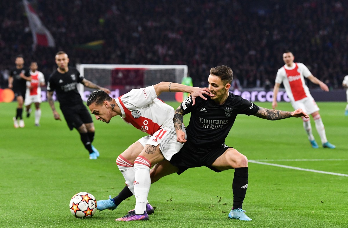 Antony Ajax Grimaldo Benfica
