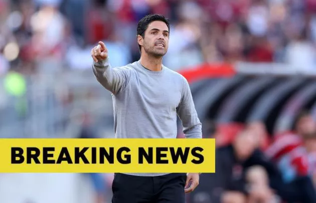 BREAKING news Arteta Arsenal