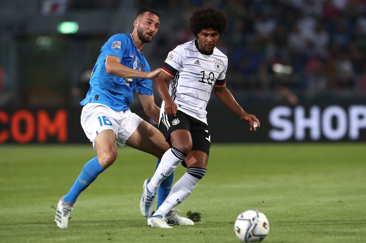 Gnabry vs Italy