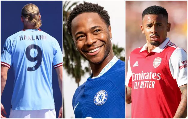 Haaland Sterling Jesus signings