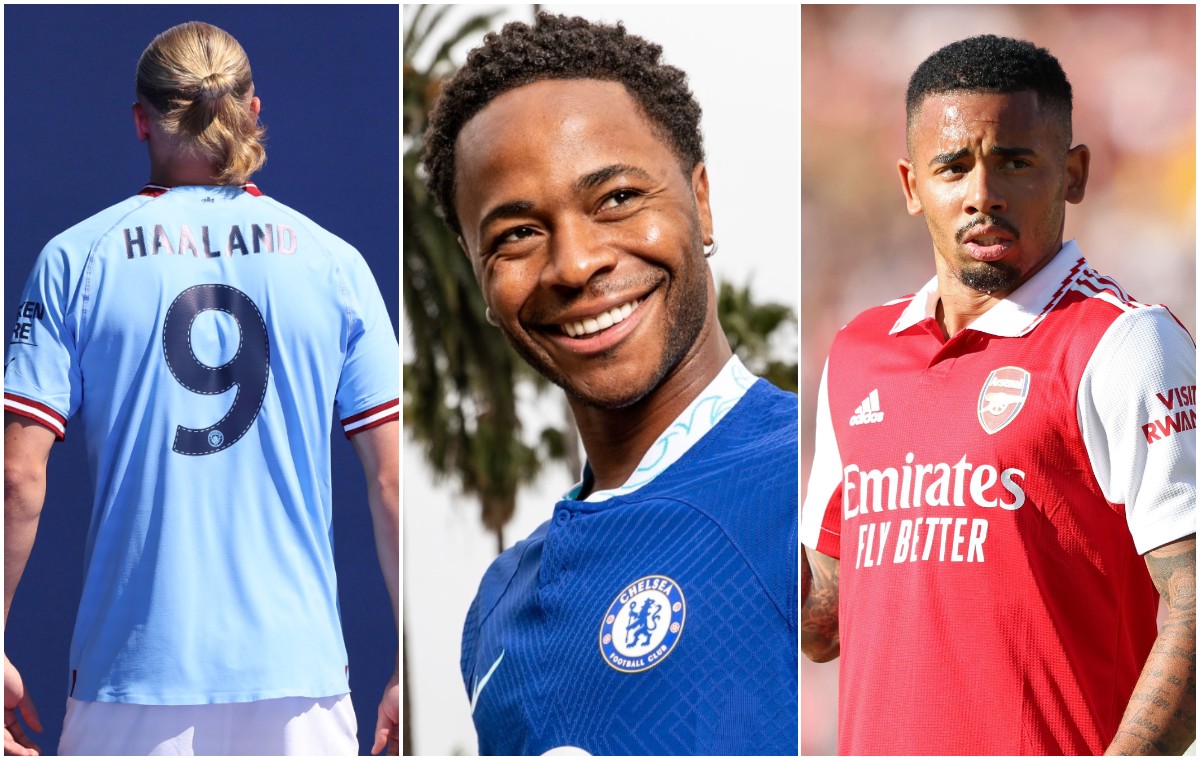 Haaland Sterling Jesus signings