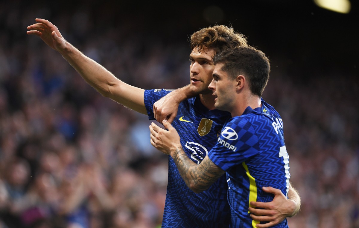 Marcos Alonso and Pulisic