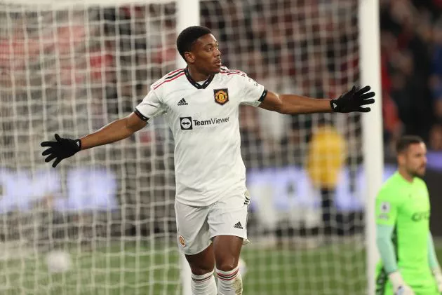 Martial v Palace pre-season