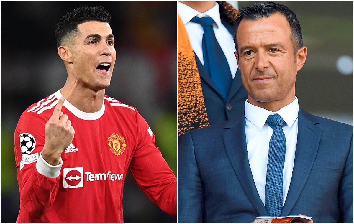 Ronaldo and agent Mendes