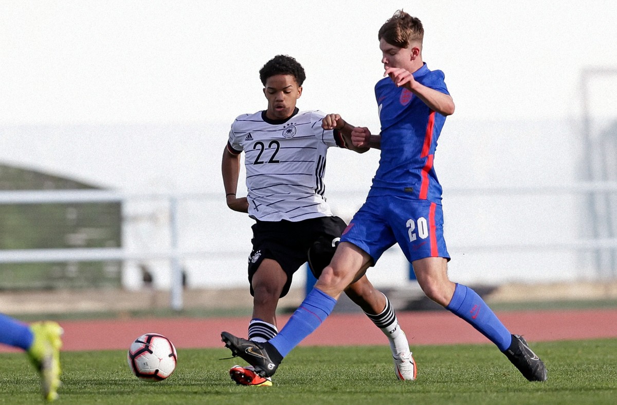 Tyler Dibling England Germany U16s