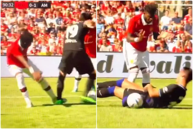 Video - Fred red card in pre-season vs Atletico Madrid