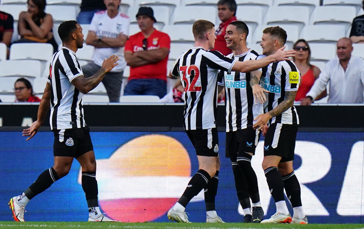 benfica newcastle almiron