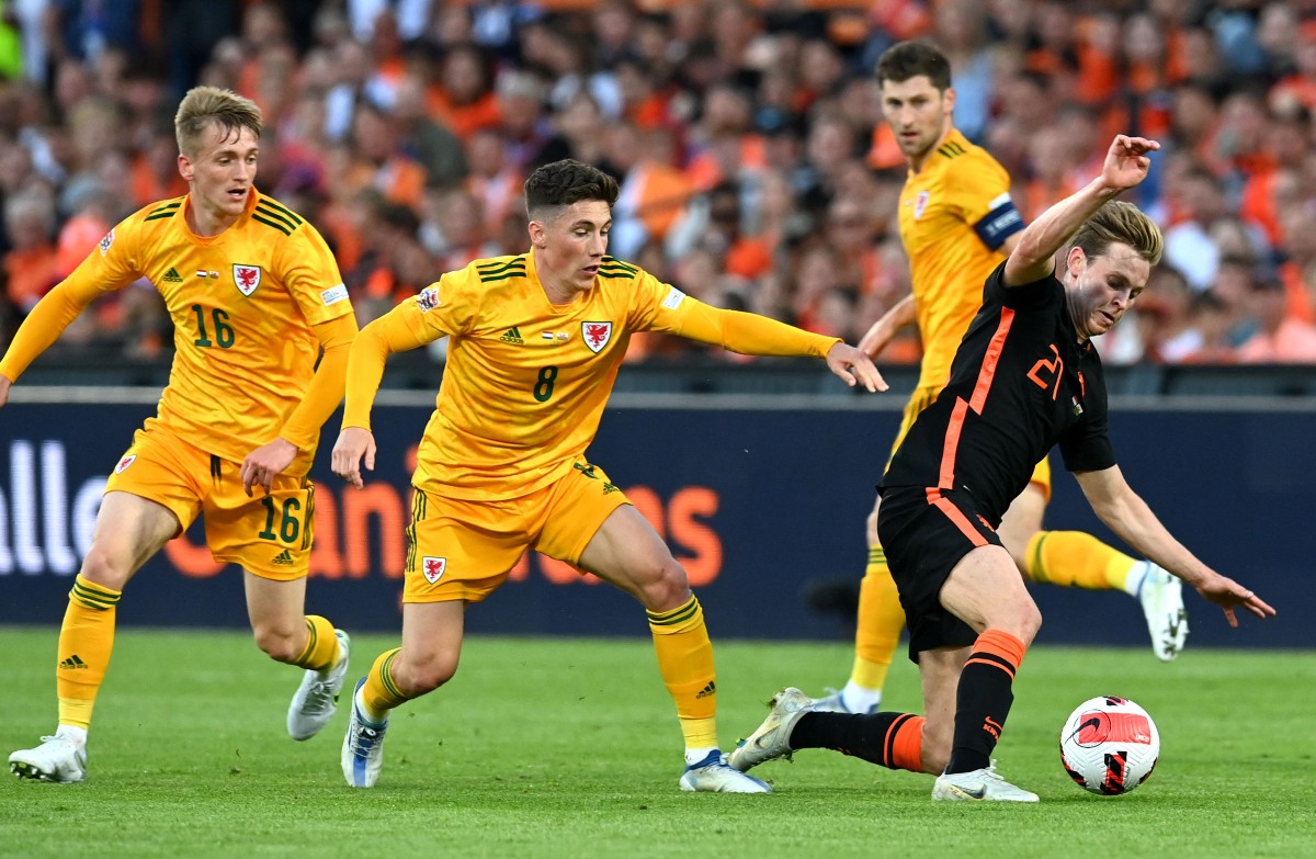 de jong nations league