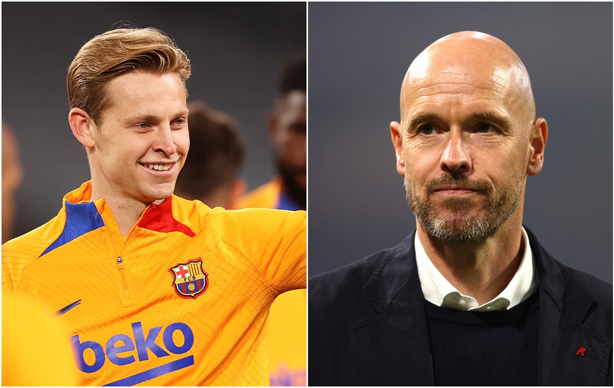 frenkie de jong erik ten hag