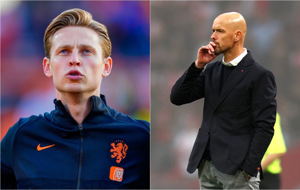 frenkie de jong holland erik ten hag