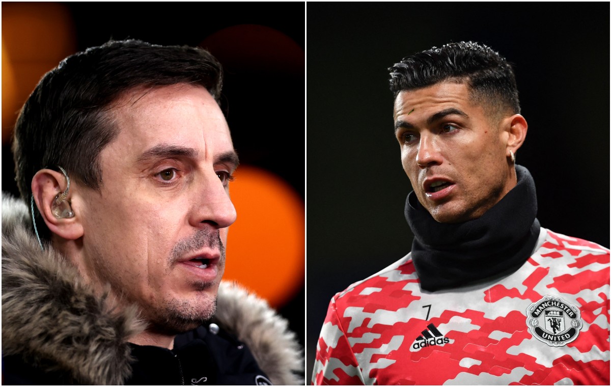 gary neville cristiano ronaldo