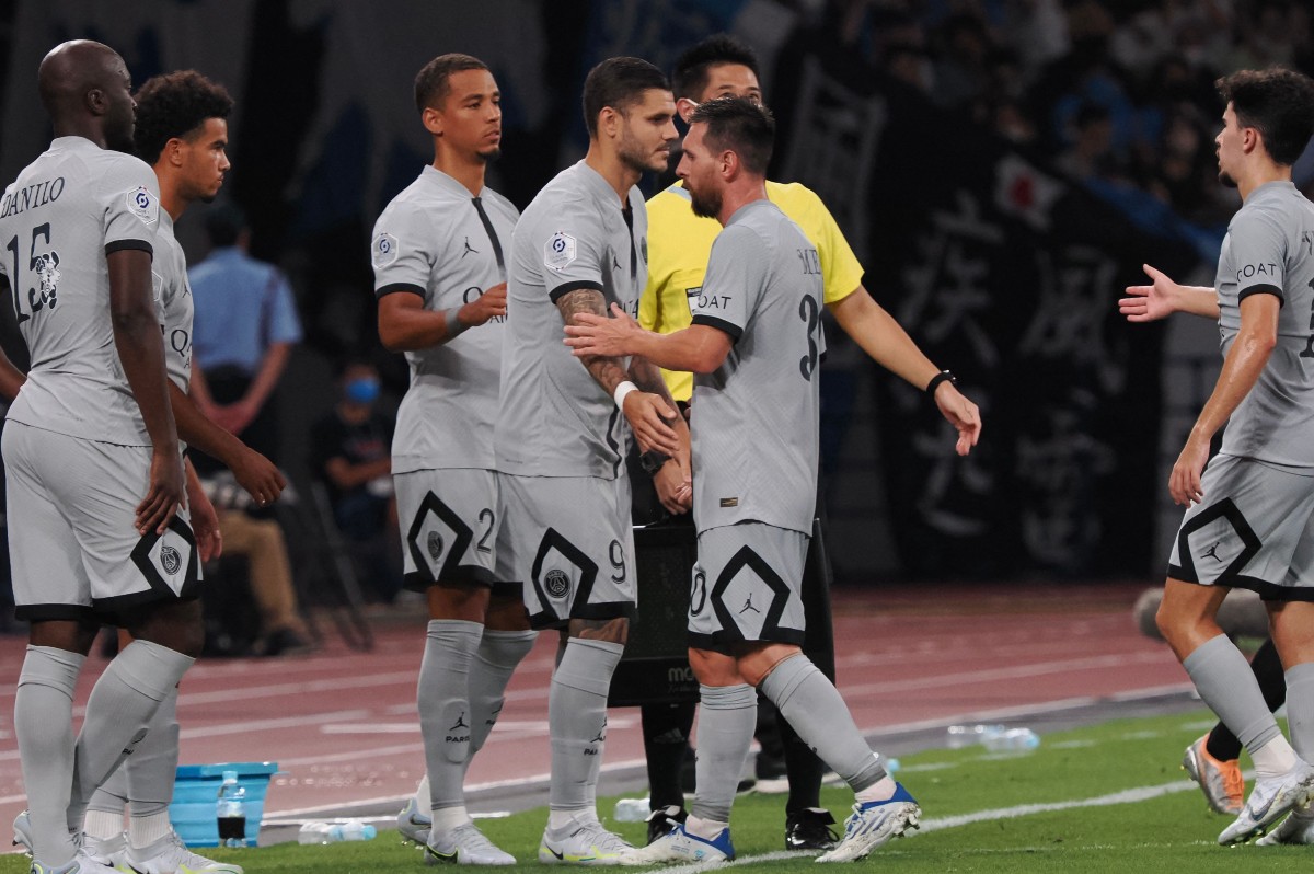 icardi messi psg 2022