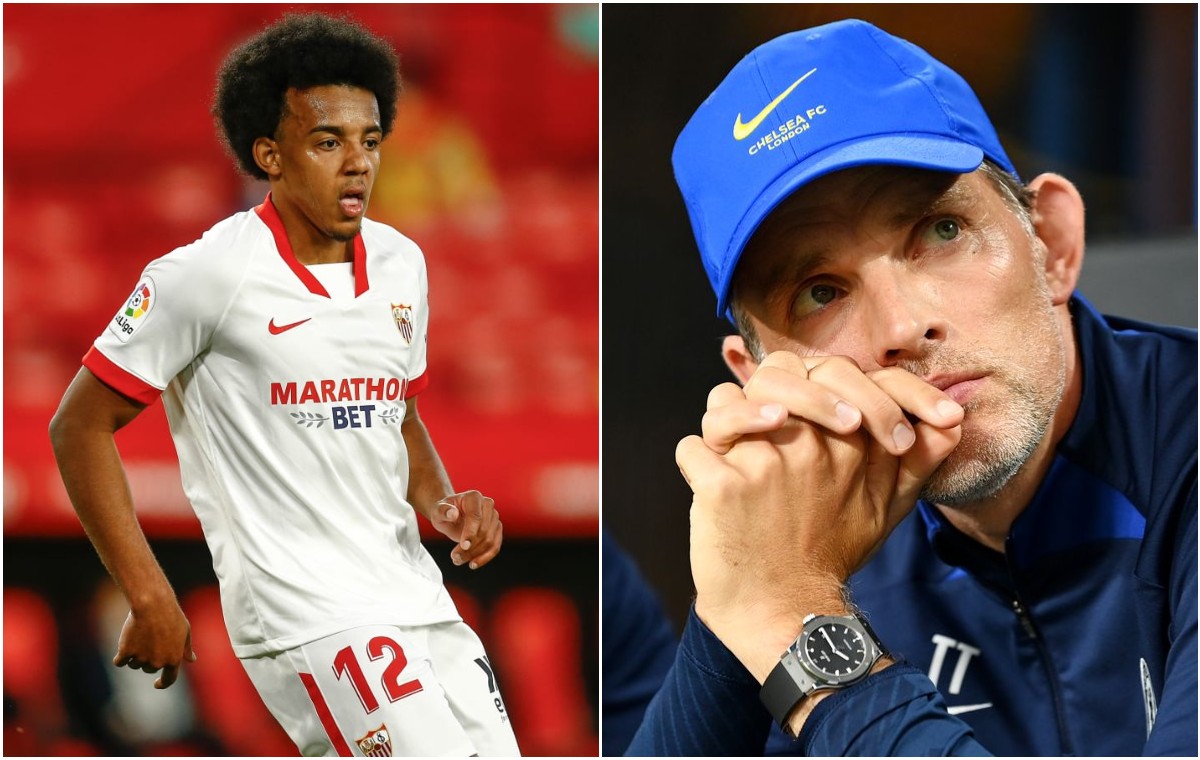 kounde and tuchel sevilla chelsea