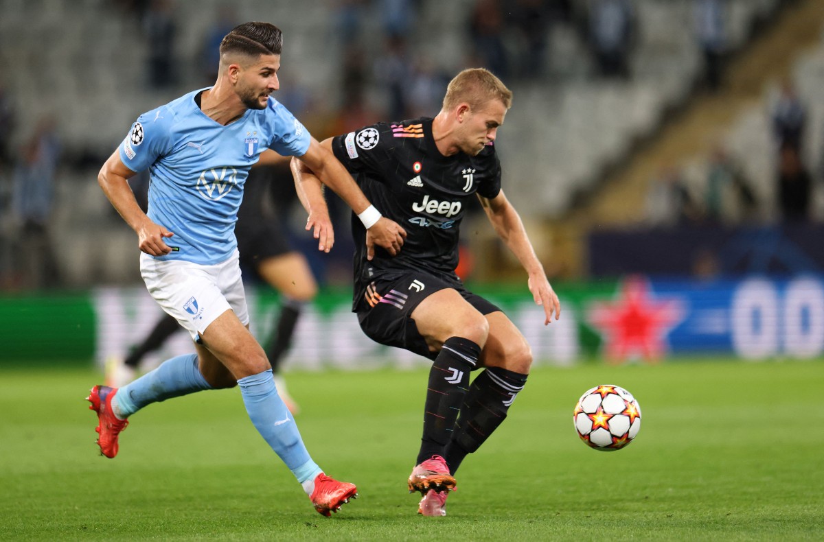 malmo juventus matthijs de ligt malmo juventus matthijs de ligt