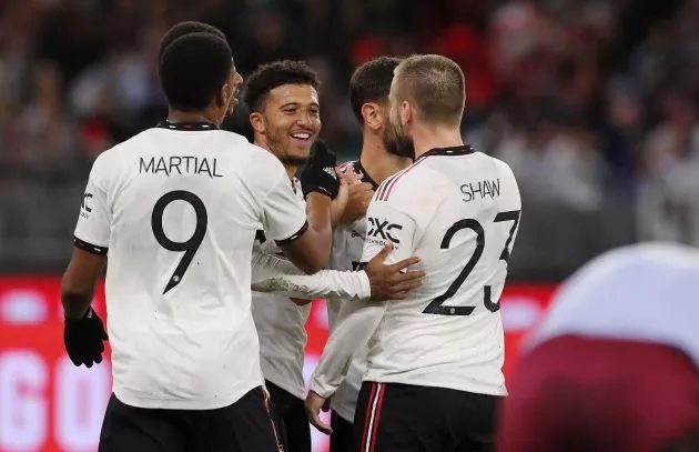 man united martial sancho shaw