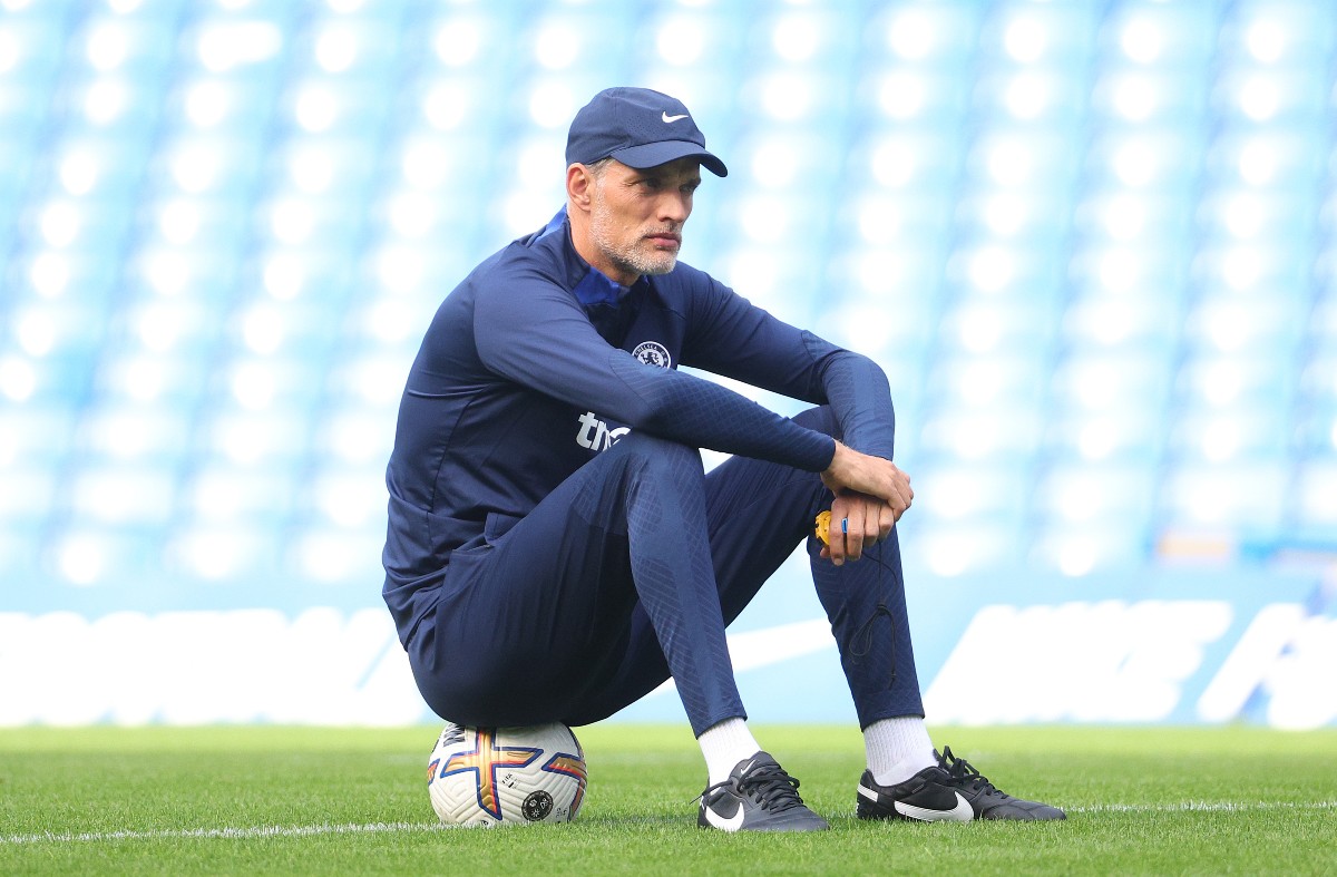 Chelsea training 2022-23 manager Thomas Tuchel