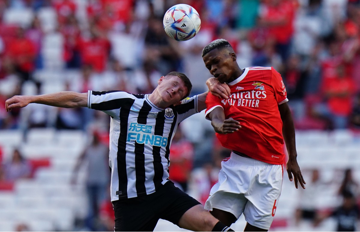 Elliot Anderson Newcastle Benfica