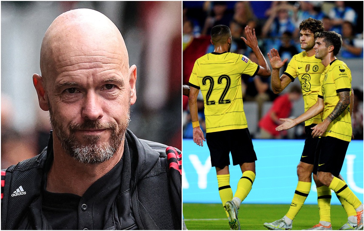 Erik ten Hag Ziyech Alonso Pulisic Man United Chelsea