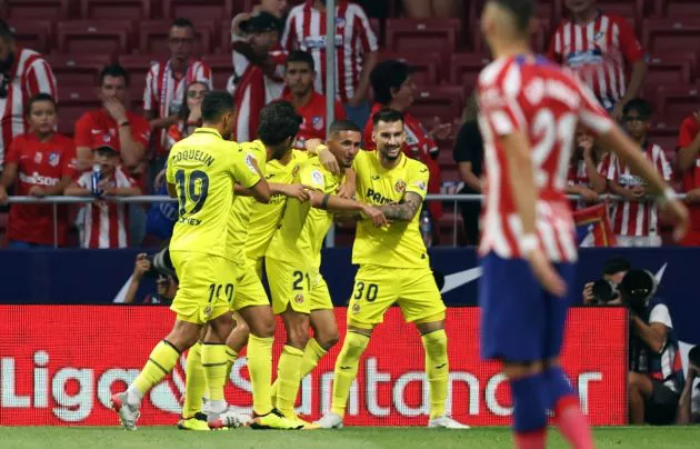Villarreal Atletico Madrid La Liga 2022