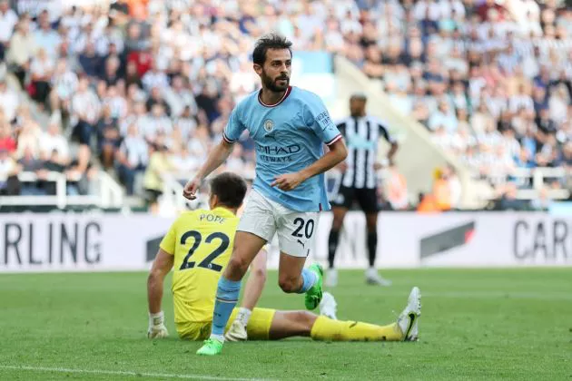 bernardo silva man city newcastle