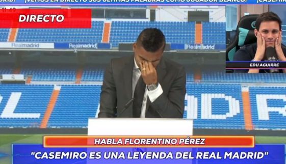 casemiro tears