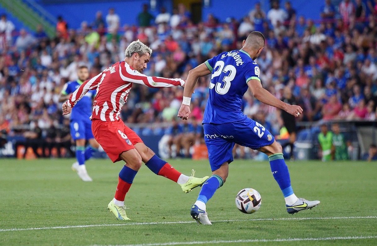 getafe atletico madrid antoine griezmann